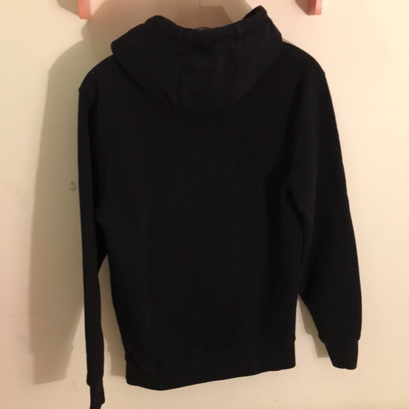 Muerte sz Small Hoodie “Just Hustle” black cotton white graphic excellent condit - Picture 3 of 11